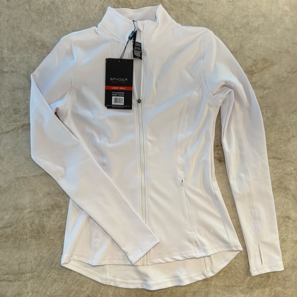 Spyder Active White Jacket - Picture 5 of 6